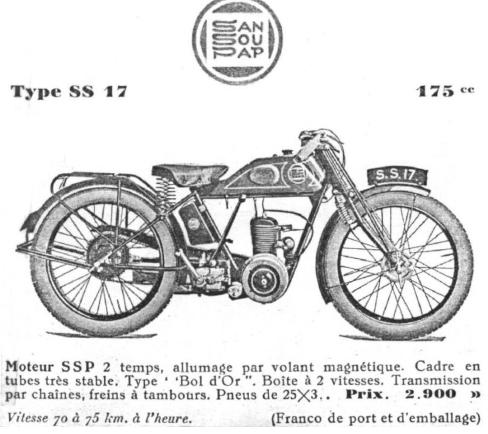 San-Sou-Pap SS17 "Bol d'Or" 1928